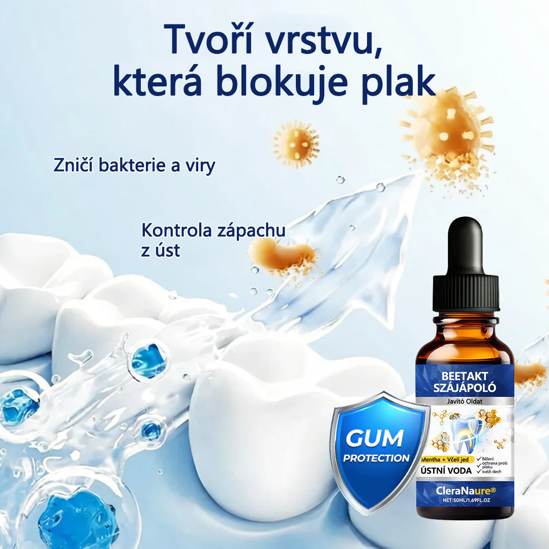 CleraNaure® BeeTakt Szájápoló Javító Oldat ✨