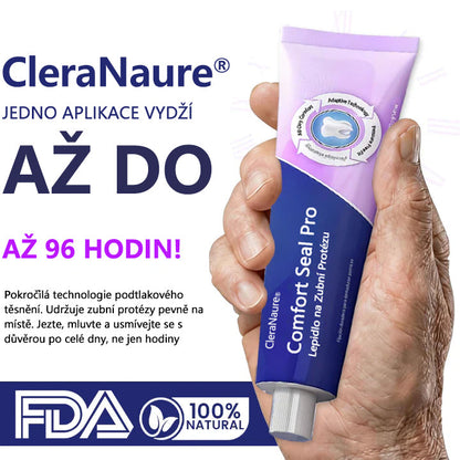 🔥🔥  KORLÁTOZOTT KÜLÖNLEGES AJÁNLAT 🦷 CleraNaure® Comfort Seal Pro Fogsor Ragasztó 🦷💜 FDA Tanúsítvánnyal🔥🔥