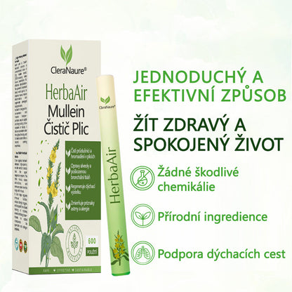 🏅🏅CleraNaure® HerbaAir Mullein Čistič Plic