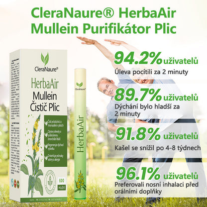 🏅CleraNaure® HerbaAir Mullein Čistič Plic