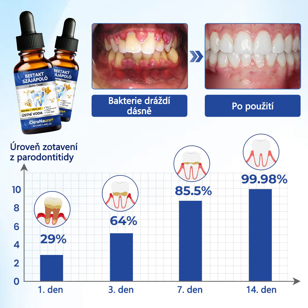 CleraNaure® BeeTakt Szájápoló Javító Oldat ✨