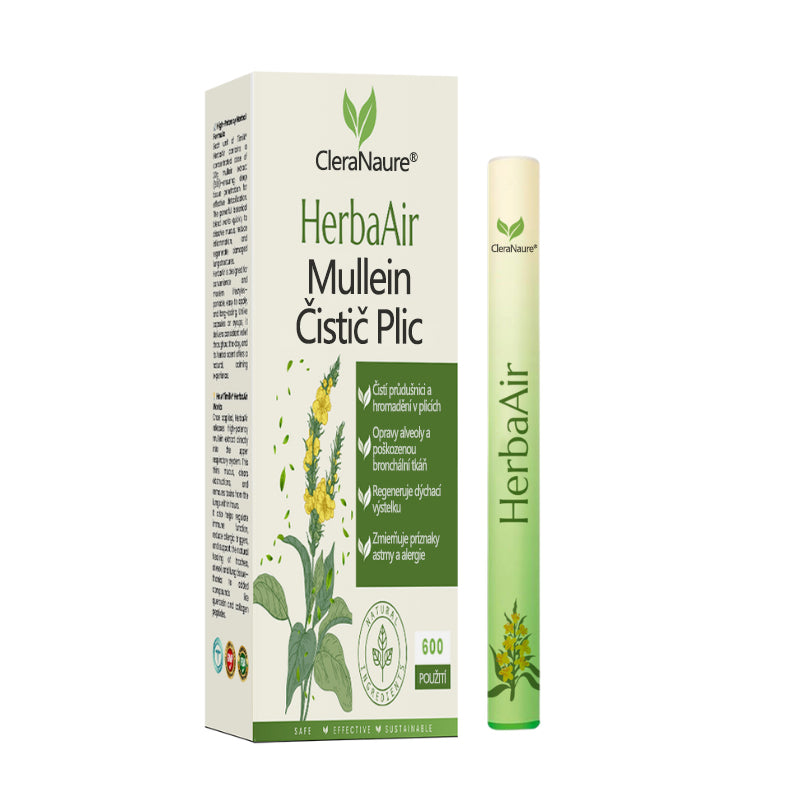 🏅🏅CleraNaure® HerbaAir Mullein Čistič Plic